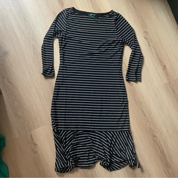 Ralph Lauren Striped Midi Dress - Picture 3 of 3